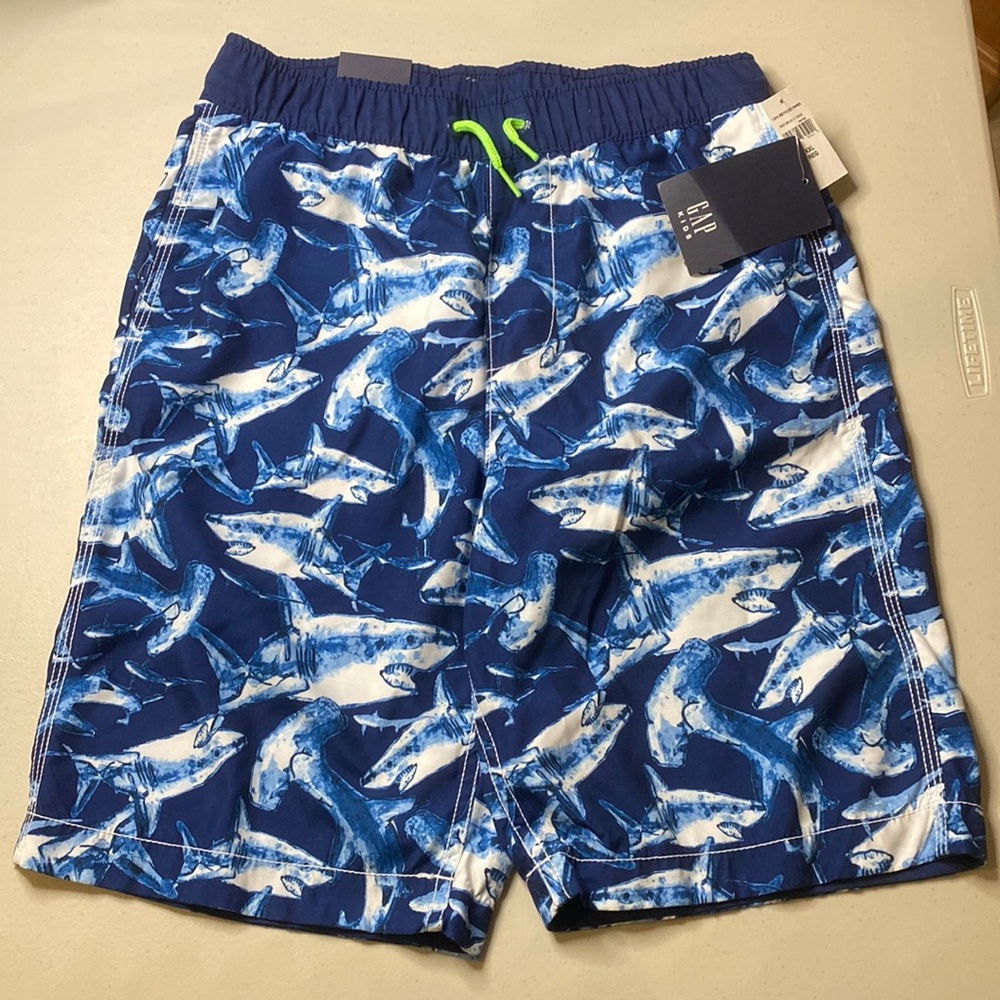 Boys Shark Swim Trunks by Gap